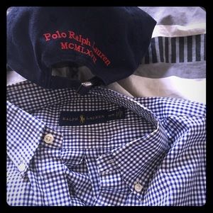 Polo hat and polo shirt